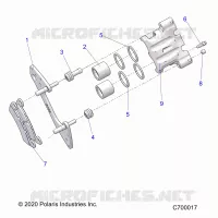 FREIN AVANT CALIPER