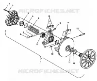 EMBRAYAGE DE TRANSMISSION ASSEMBLY WIDETRAK GT 0942061 (49261126110023)