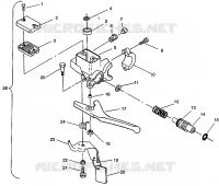 MAITRE CYLINDRE XLT E940767,  XLT SP E940667    XLT SKS E940567 (49274227420010)