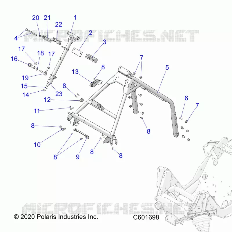 STEERING, COLONNE DE DIRECTION AND HOOP