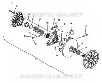 EMBRAYAGE DE TRANSMISSION ASSEMBLY 440 E942760 AND 440 SKS E942560 (49273927390027)