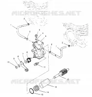 POMPE A HUILE SPORT 0950443, SPORT TOURING 0950243  and EUROPEAN SPORT (4928822882D002)