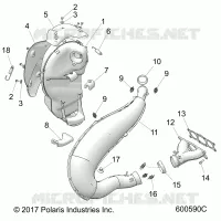 ENGINE, ECHAPPEMENT
