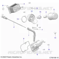 ENGINE, JAUGE ET FILTRE A HUILE