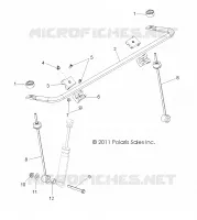 BARRE STABILISATRICE, FRONT