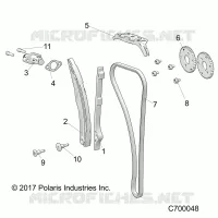 CHAINE DE DISTRIBUTION AND TENSIONER