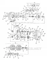 FREIN ET CARTER DE CHAINEE 400 FROM SERIAL NUMBER 1802330 (4919241924033A)