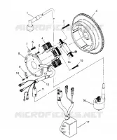 STATOR ASSEMBLY Trail Blazer W947221 (4926832683C007)