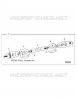 DRIVE TRAIN, HALF ARBRE DE TRANSMISSION ARRIERE