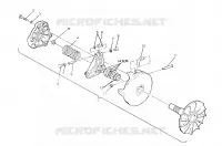 EMBRAYAGE DE TRANSMISSION ASSEMBLY 250 4X4 / W928127 (4922872287C001)