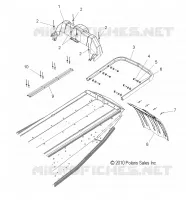 PARE CHOCS ARRIERE, SNOWFLAP, AND FEU ARRIERE HOUSING