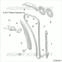 CHAINE DE DISTRIBUTION AND TENSIONER