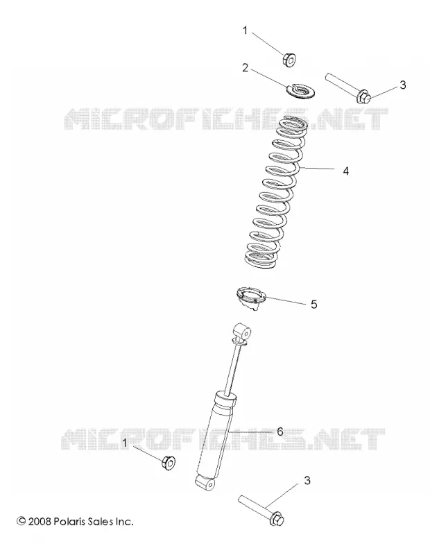 SUSPENSION ARRIERE SUPPORT AMORTISSEUR 