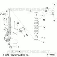 SUSPENSION AVANT STRUT