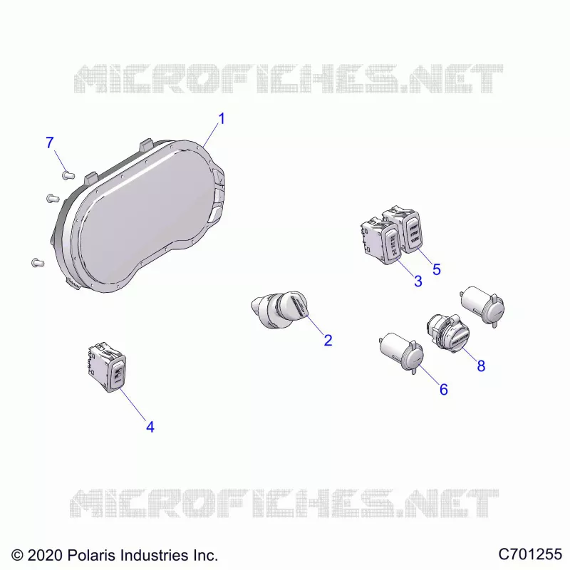 ELECTRICITE, DASH INSTUMENTS