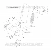 SUSPENSION AVANT SUPPORT