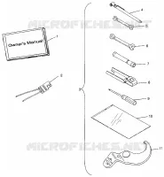 OUTILS Magnum 4X4 W97AC42A, Swedish Magnum 4X4 S97AC42E and Norwegian Mag (4940834083D011)