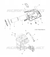 MOTEUR, PRISE D'AIR