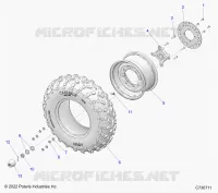 ROUES, FRONT