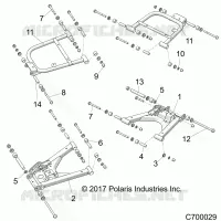 SUSPENSION ARRIERE CONTROL ARMS