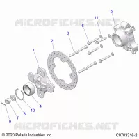 SUSPENSION, PORTE BAGAGES ARRIERE