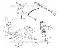 TRIANGLES SUSPENSIONS  4x4 300 W958130 (4930183018B010)