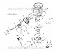 MOTEUR, CARBURATEUR, LOWER