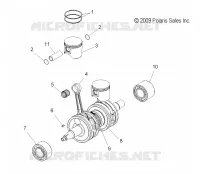 PISTON ET VILEBREQUIN