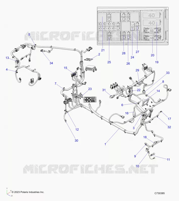 ELECTRICITE, WIRE HARNESS