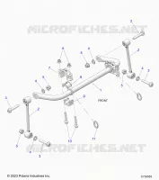 SUSPENSION, FRONT BARRE STABILISATRICE