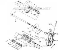 SYSTÈME DE TRANSMISSION ASSEMBLY XLT 0950756, XLT SKS 0950556,  XLT SKS EURO E950556   (4928842884B011)