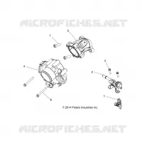 ENGINE, CORPS DE PAPILON AND FUEL RAIL