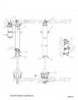 SUSPENSION AVANT SHOCK INTERNALS