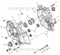 CARTERS MOTEUR  Scrambler 500 W97BC50A (4943074307D003)