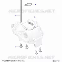 DRIVE TRAIN, SUPPORT PONT, FRONT