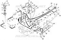 SYSTÈME DE REFROIDISSEMENT 600 XCR 0975677, 600 XCR SE H975677 and EUROPEAN 600 XCR SE (4937963796B008)