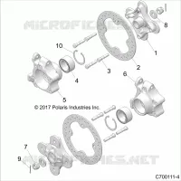 SUSPENSION, PORTE BAGAGES ARRIERE AND HUB