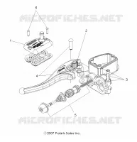 FREIN AVANT FREIN LEVER and MAITRE CYLINDRE