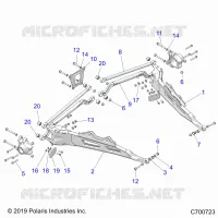 SUSPENSION ARRIERE CONTROL ARMS