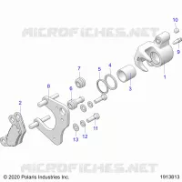 FREIN AVANT CALIPER