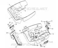 CARROSSERIE AVANT SUPER SPORT 0950743 (4928882888A009)