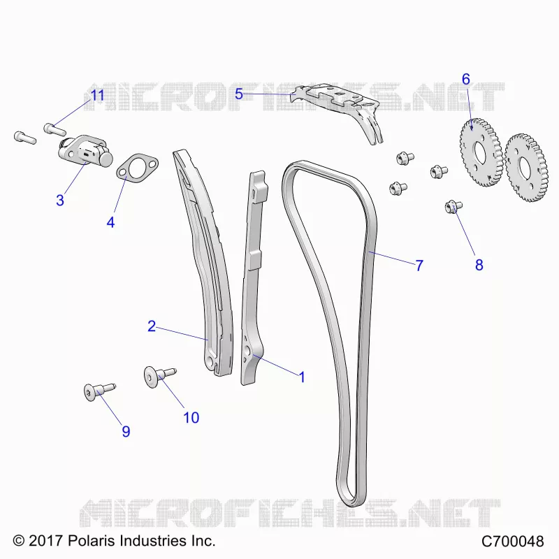 CHAINE DE DISTRIBUTION AND TENSIONER