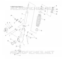SUSPENSION AVANT SUPPORT