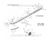 SUSPENSION, FIXATION RAIL
