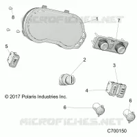 ELECTRICITE, DASH GAUGE/SWITCHES