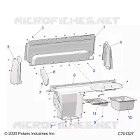 CARROSSERIE ARRIERE CLOSEOFF, AND FENDERS