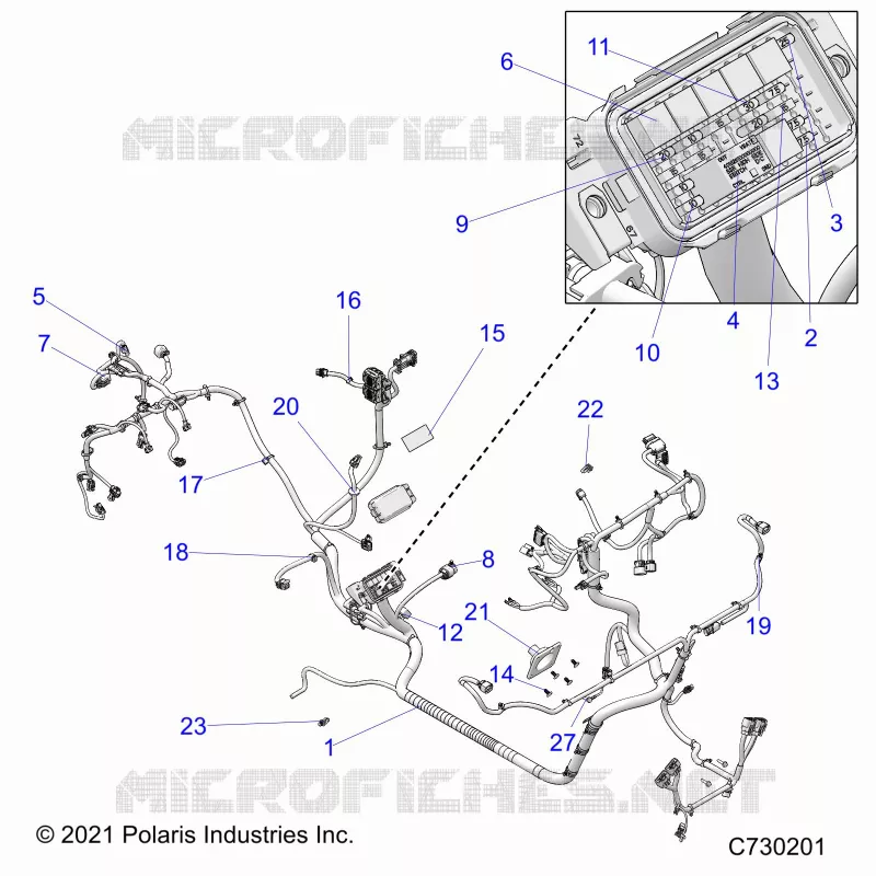 ELECTRICITE, WIRE HARNESS