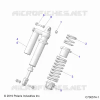 SUSPENSION AVANT SHOCK MOUNTING