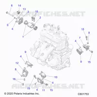 MOTEUR, MOUNTING &amp; LONG BLOCK
