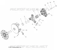 SYSTÈME DE TRANSMISSION, PRIMARY CLUTCH